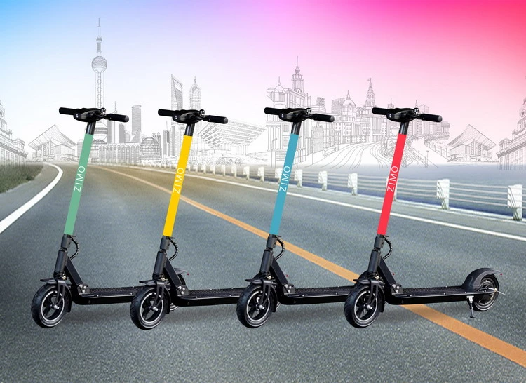 Factory Cheap Price Black Waterproof 350W Shared E-Scooter with Lithium Battery