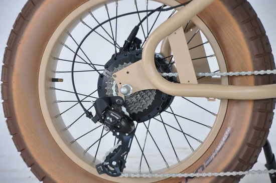 20*4.0 gros pneu mâle montagne et trajet en aluminium cadre vélo électrique E