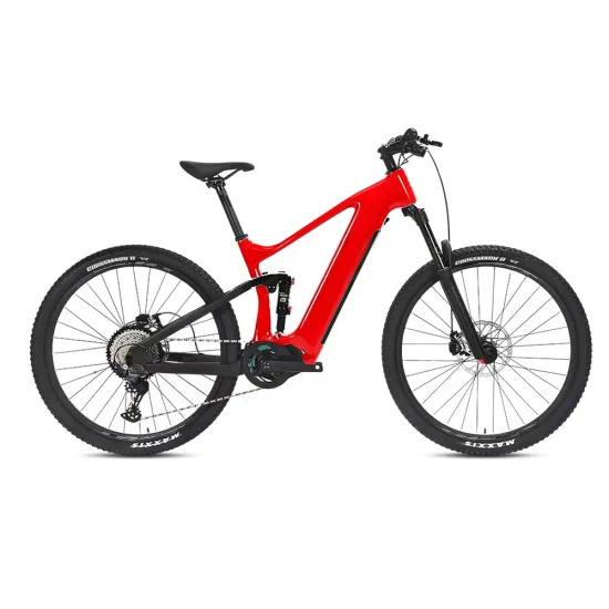 48V 15ah fibre de carbone 250W mi-entraînement vélo de montagne électrique Bafang Emtb à suspension complète