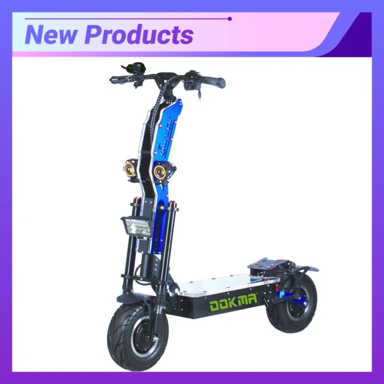 [Nouvelle version] Dokma 72V Dtoursor double moteur hors route scooter électrique 8000W pliant Escooter mobilité Scooter électrique moto Escooter